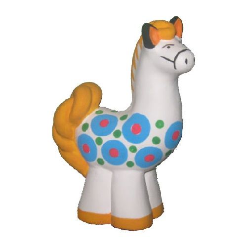 Дымковская игрушка лошадка роспись фото